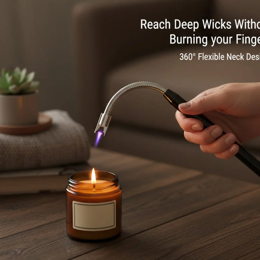 USB Rechargeable Electric Arc Lighter – Flexible, Windproof | FirePot