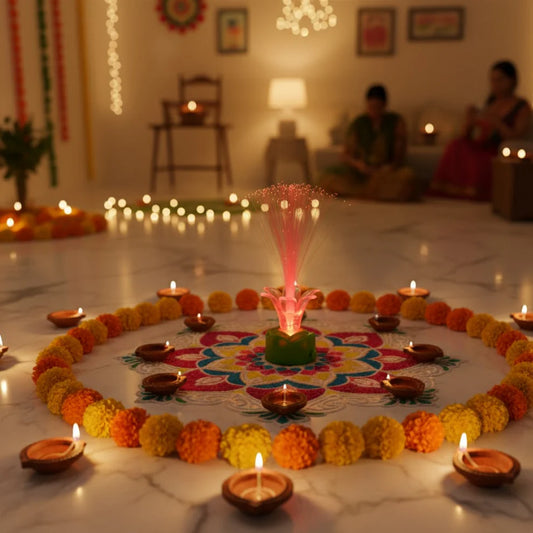 LED Candlelight – Vibrant Multicolor Decorative Light