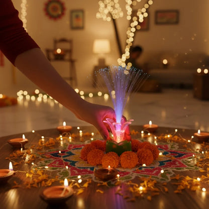 LED Candlelight – Vibrant Multicolor Decorative Light
