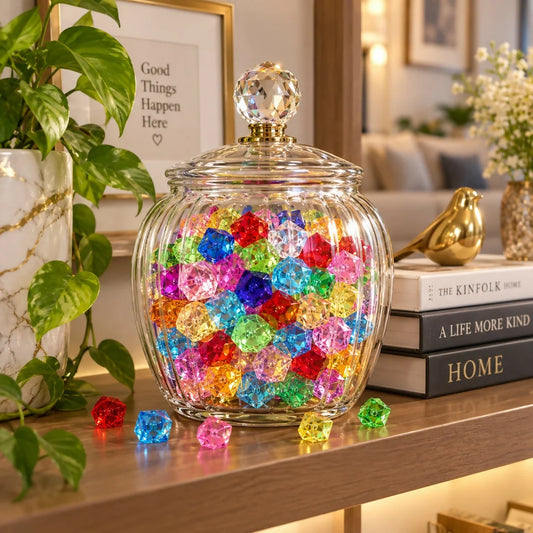 Colorful Acrylic Crystal Stones for Aquarium, Vase & Home Decor