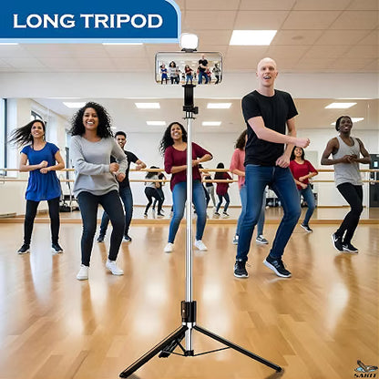 Nestro's Bluetooth Extendable Selfie Stick with Wireless Remote Tripod Stand Selfie Stick