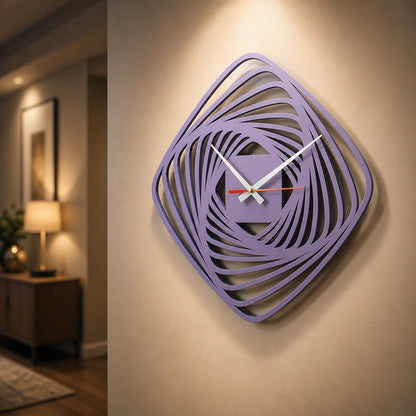 Modern Abstract Vortex Wall Clock – Unique Spiral Design for Stylish Spaces
