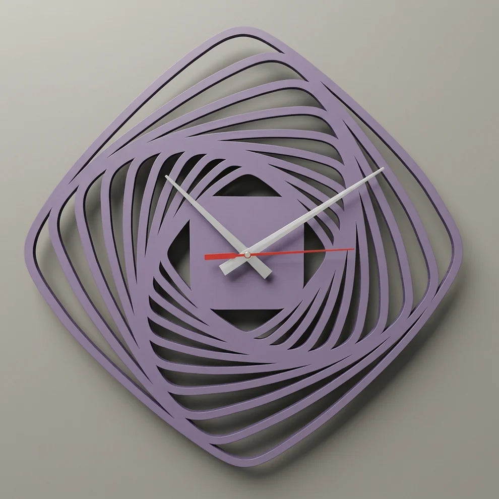 Modern Abstract Vortex Wall Clock – Unique Spiral Design for Stylish Spaces