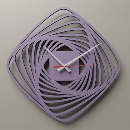 Modern Abstract Vortex Wall Clock – Unique Spiral Design for Stylish Spaces